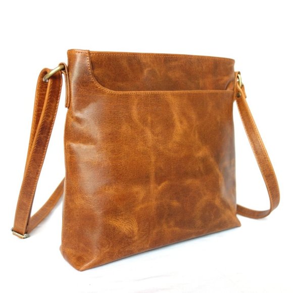 Leather Cross body College Bags